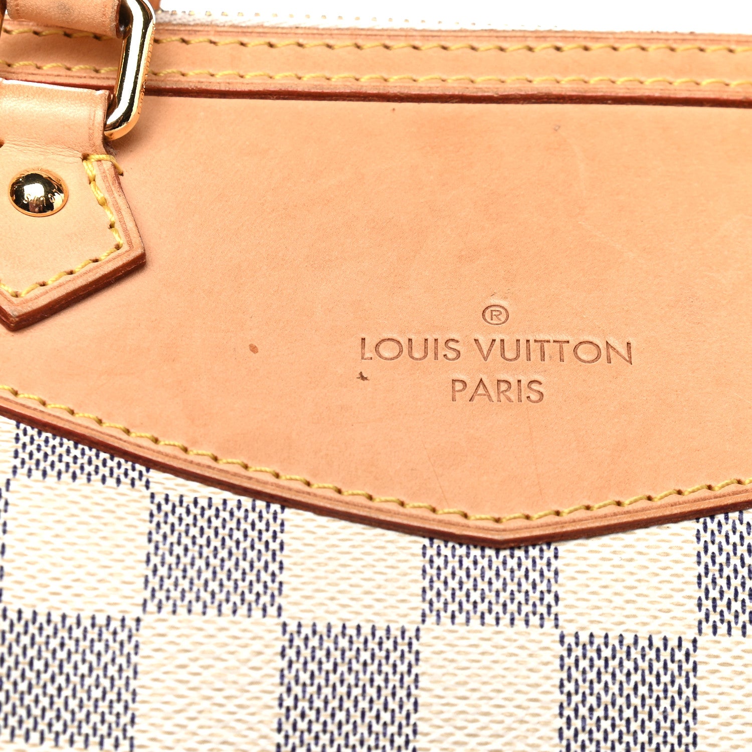 Louis Vuitton Damier Azur Siracusa GM 9 of 9