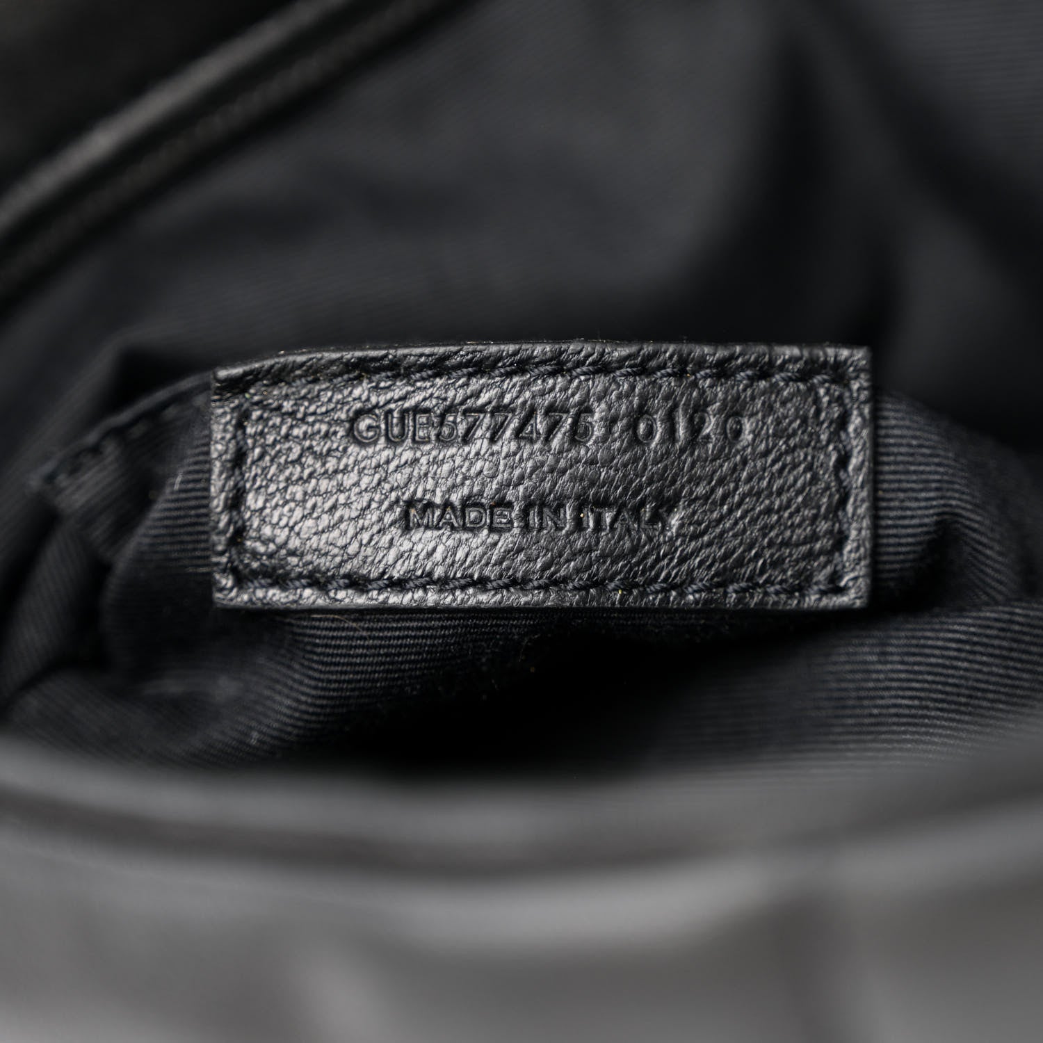 Saint Laurent Lambskin Quilted Monogram Monochrome Medium Loulou Puffer Chain Satchel Black 7 of 11