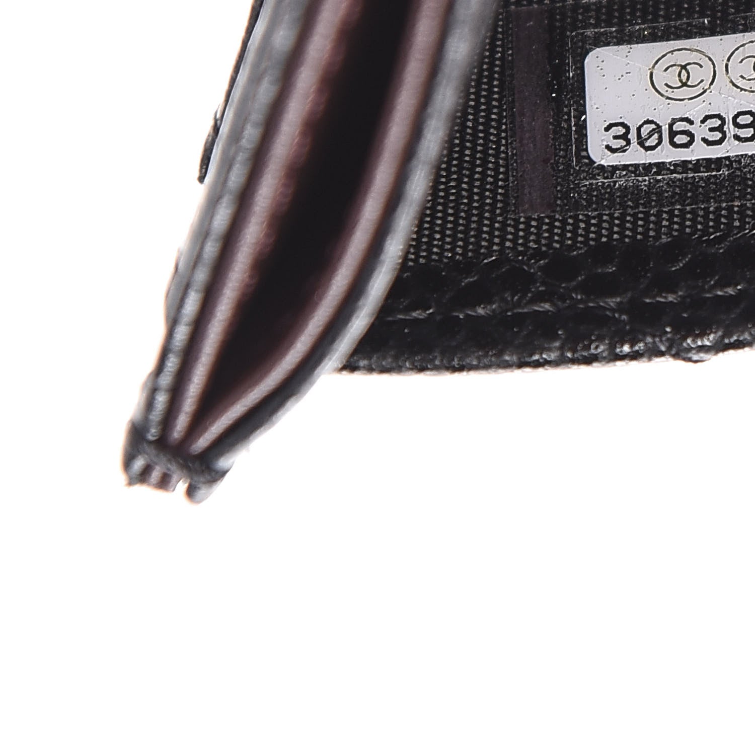 Chanel Caviar Quilted Card Holder Black 8 of 9