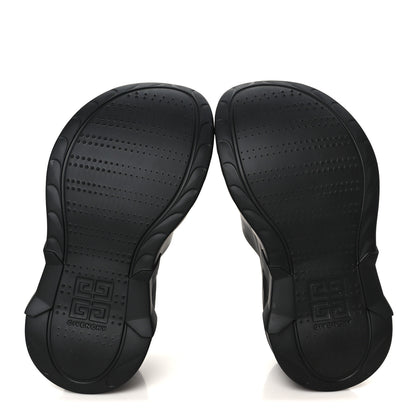 Givenchy Rubber Marshmallow Wedge Sandals 37 Black 6 of 10