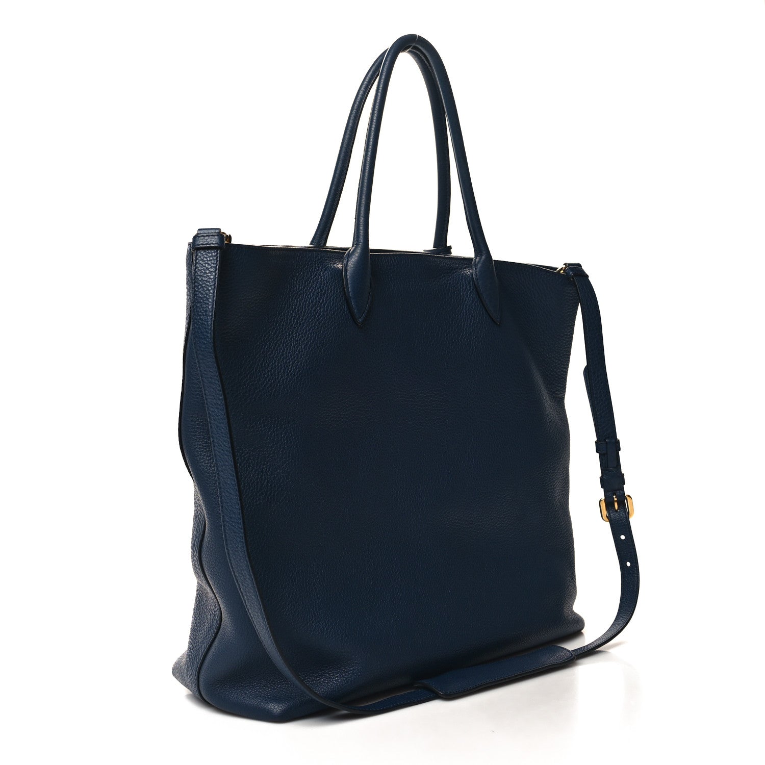Prada Vitello Phenix Tote Baltico 3 of 9