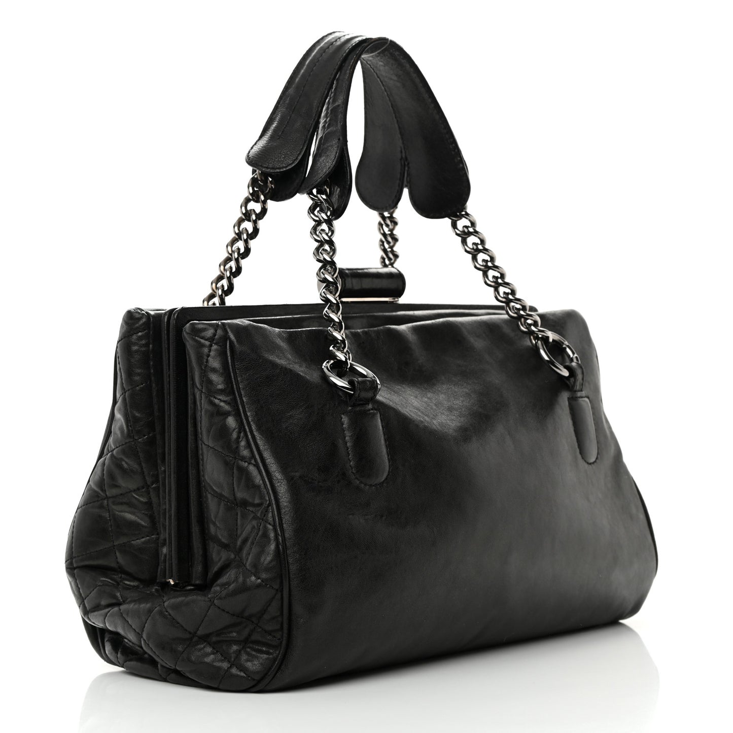 Calfskin Large Perfect Day Tote Black