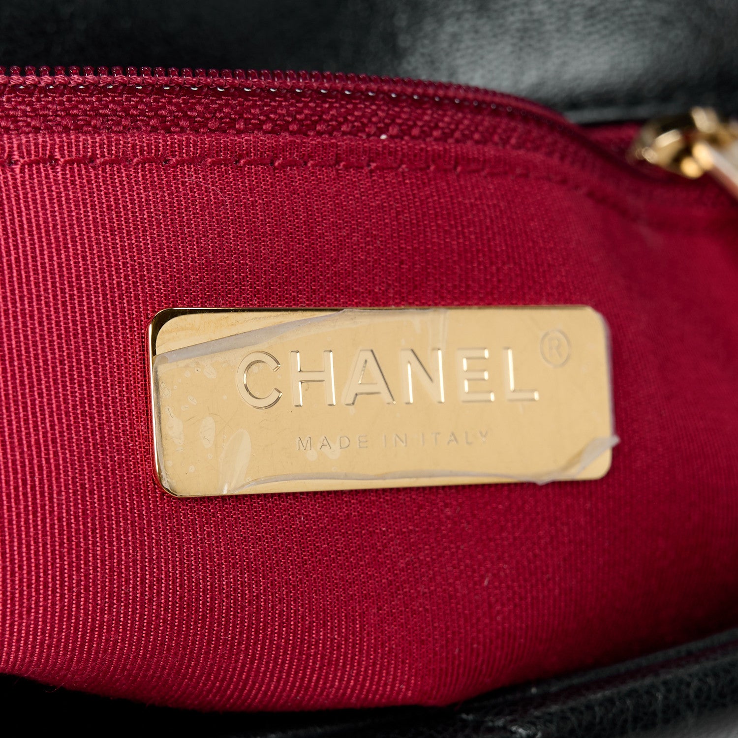 Chanel Goatskin Quilted Medium Chanel 19 Flap Black 6 of 10