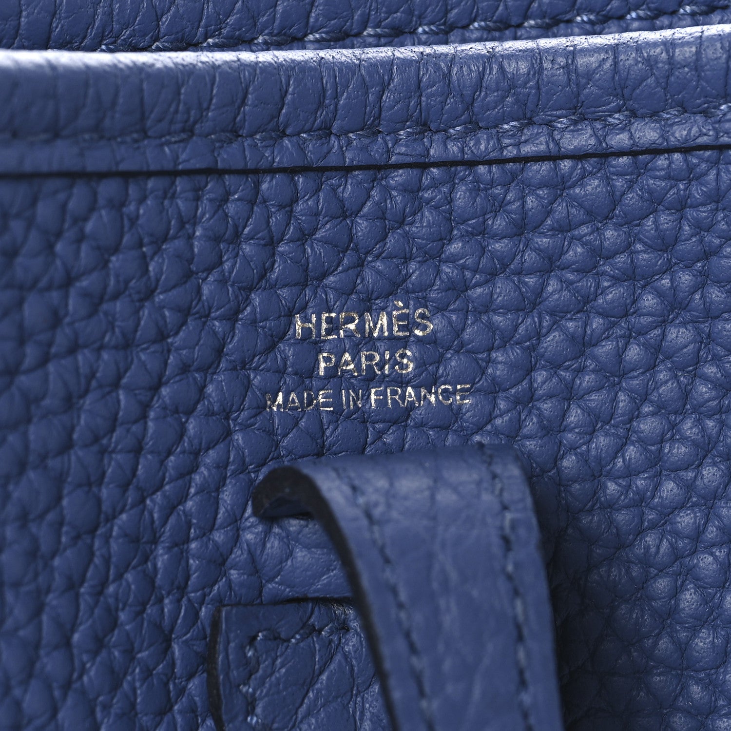 Hermes Taurillon Clemence Evelyne TPM Periwinkle 6 of 11