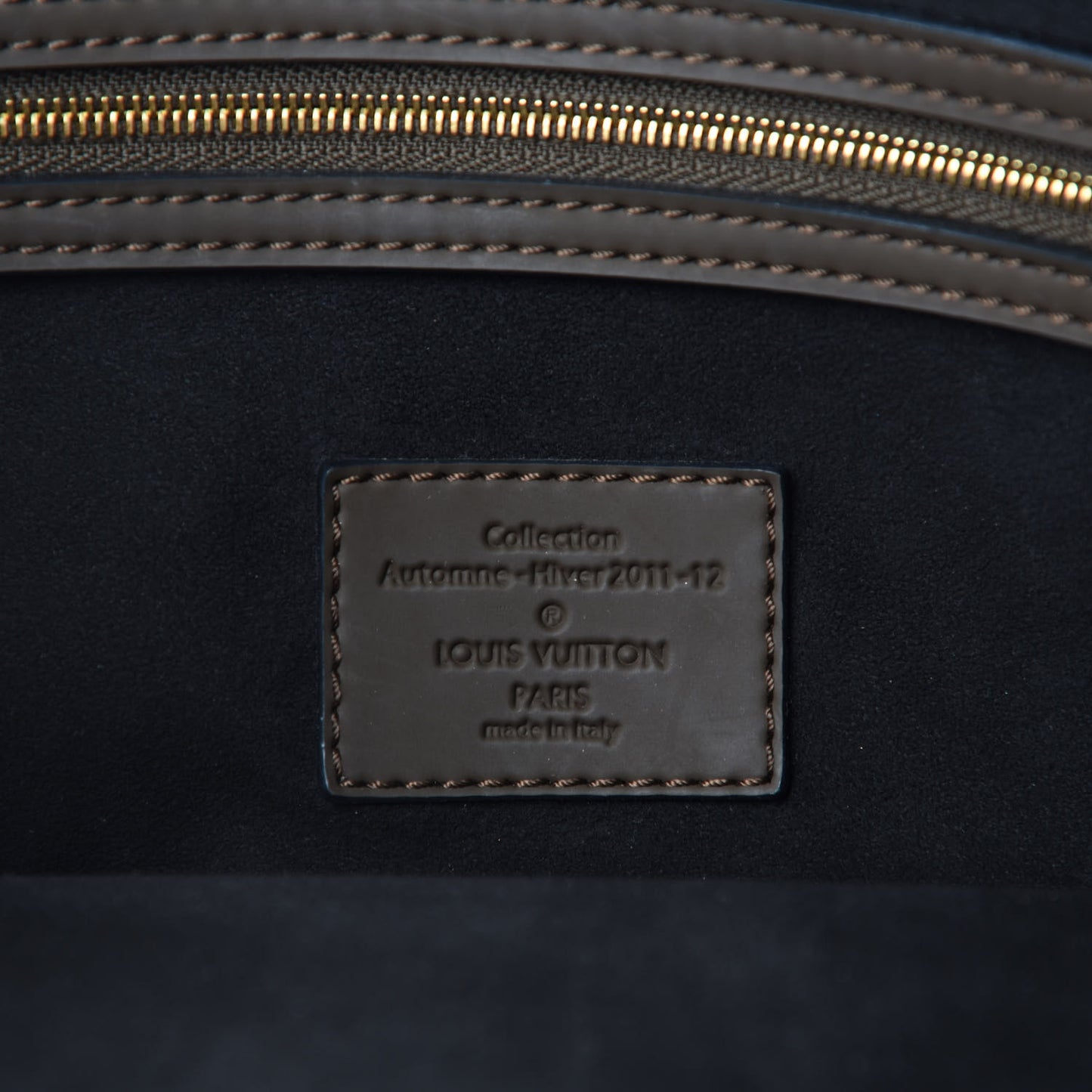 Monogram Addiction Vertical Lockit MM Brown