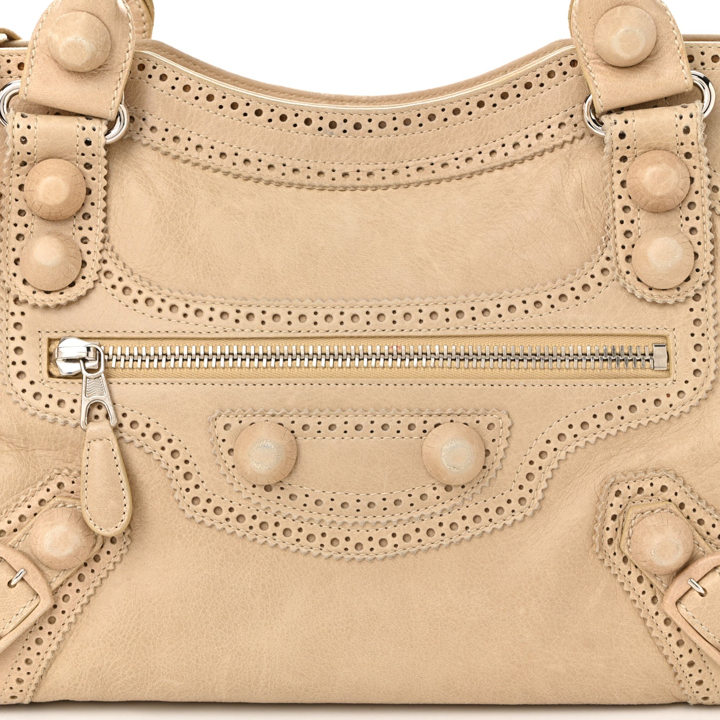 Agneau Giant Brogues Hardware City Sahara