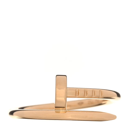 Cartier 18K Yellow Gold Small Juste Un Clou Ring 47 4 1 of 6