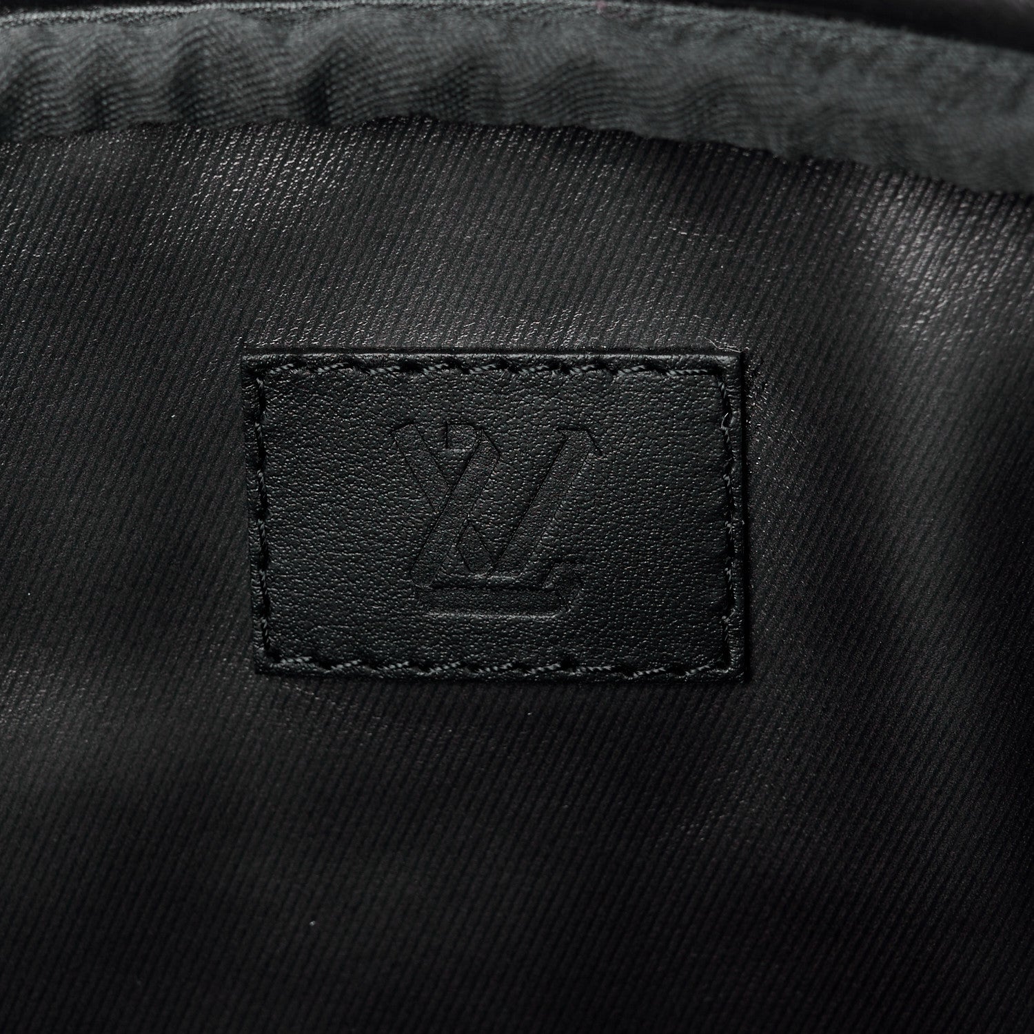Louis Vuitton Nylon Dopp Kit Snow Pouch Black 8 of 12