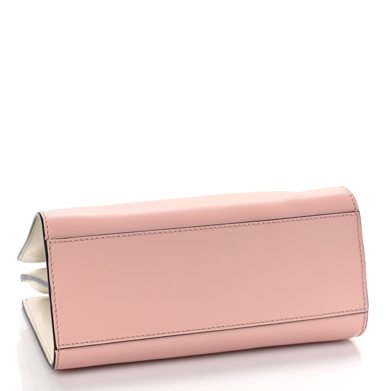 Gucci Nappa Bamboo Web Mini Nymphaea Top Handle Bag Perfect Pink Mystic White 4 of 9