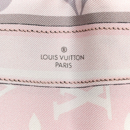Louis Vuitton Silk Monogram Confidential Bandeau Light Pink 2 of 3