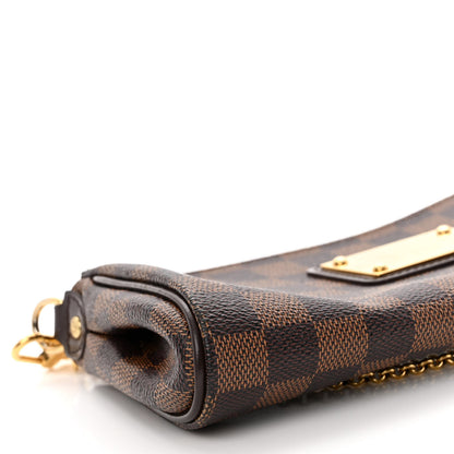 Louis Vuitton Damier Ebene Eva Clutch 8 of 9