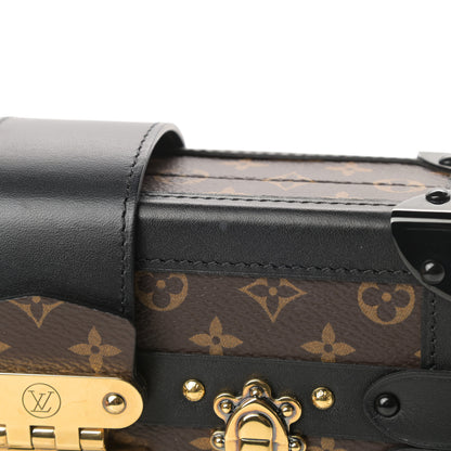 Louis Vuitton Monogram Petite Malle Black 11 of 12