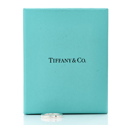 Tiffany Sterling Silver Narrow Notes Ring 49 5 5 of 5