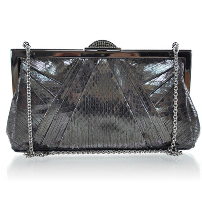 Judith Leiber Python Natalie Origami Evening Bag 1 of 8