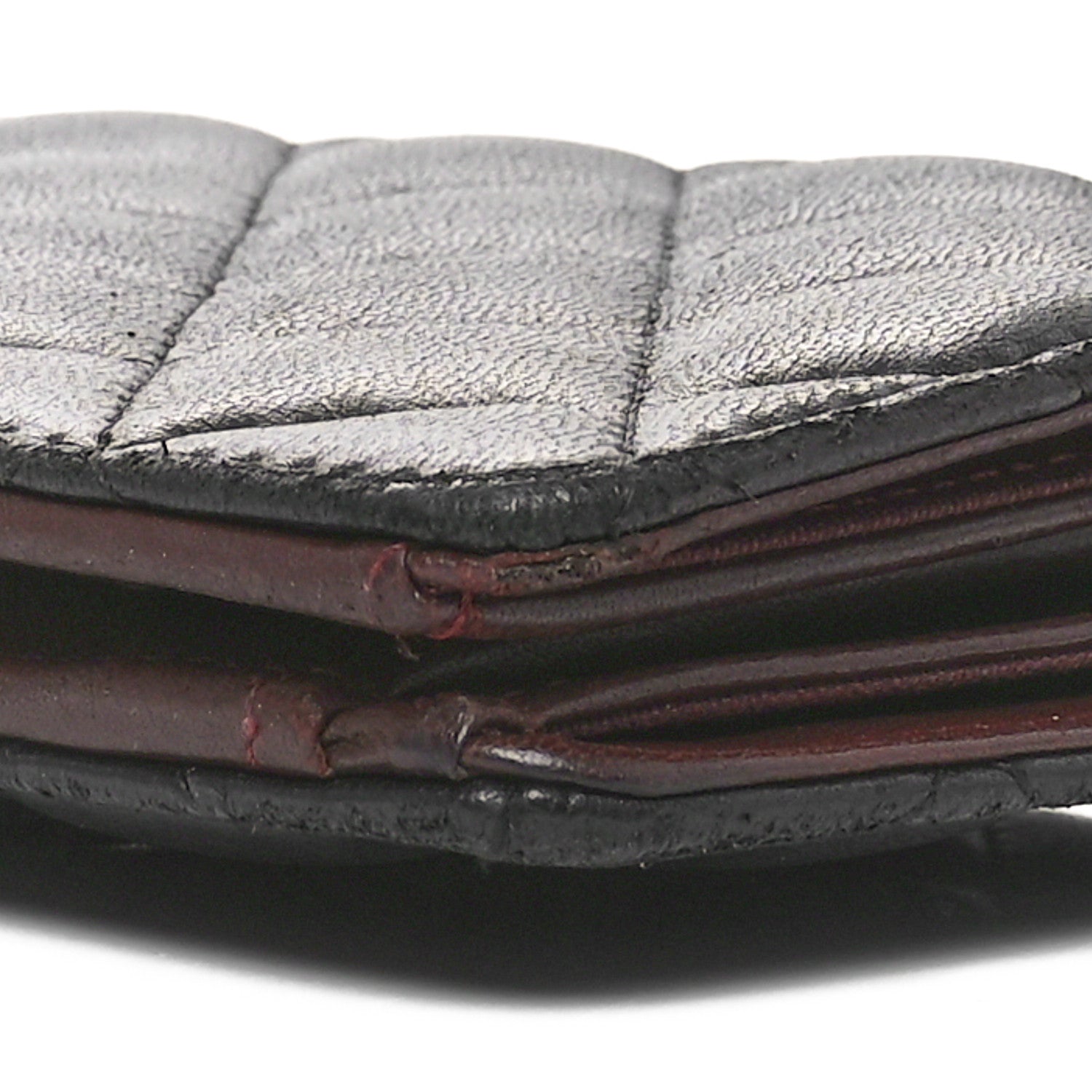 Chanel Lambskin Quilted Yen Wallet Black 11 of 11