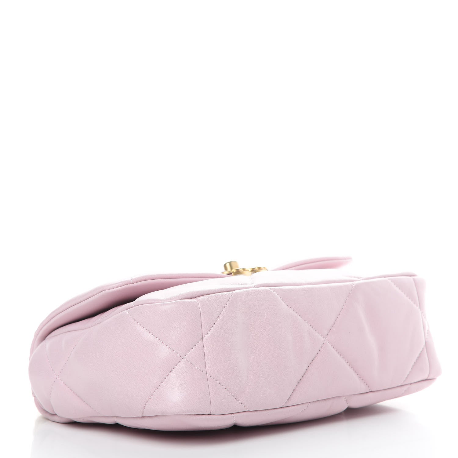 Chanel Lambskin Quilted Medium 19 Flap Light Pink 4 of 11
