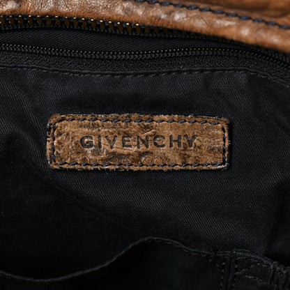 Givenchy Tumbled Sheepskin Large Pandora Brown 12 of 21