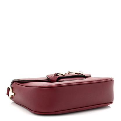 Gucci Arabella Calfskin Horsebit 1955 Shoulder Bag Rosso Ancora 7 of 19