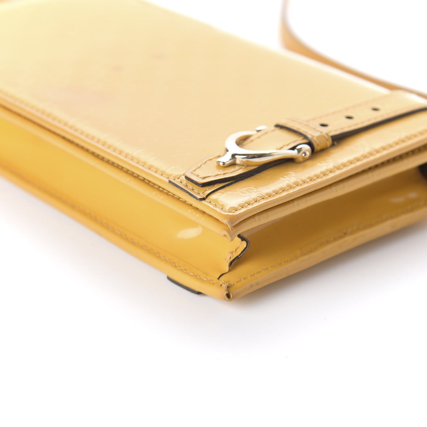 Patent Microguccissima Mini Nice Wallet Bumblebee