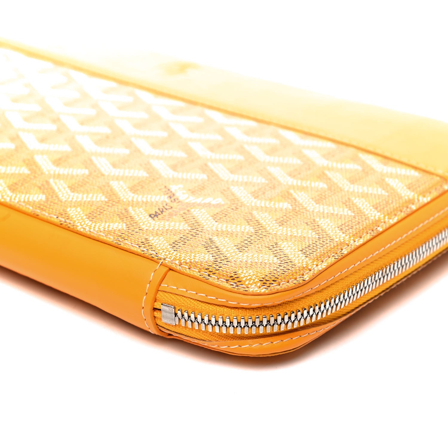 Goyard Goyardine Opera Wallet Yellow 8 of 8