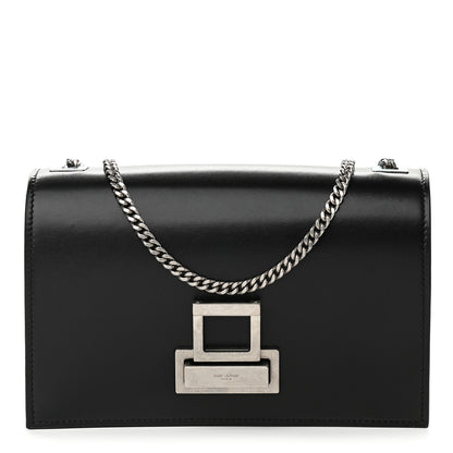 Saint Laurent Calfskin Metropolis Chain Shoulder Bag Black 1 of 9