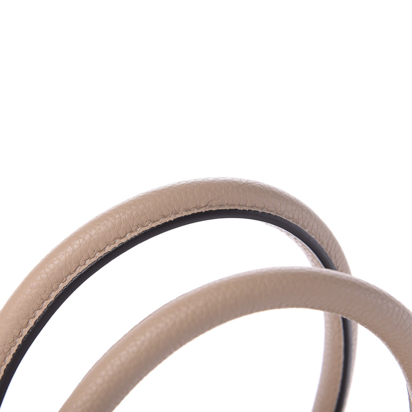 Grained Calfskin Small Horizon Satchel Powder