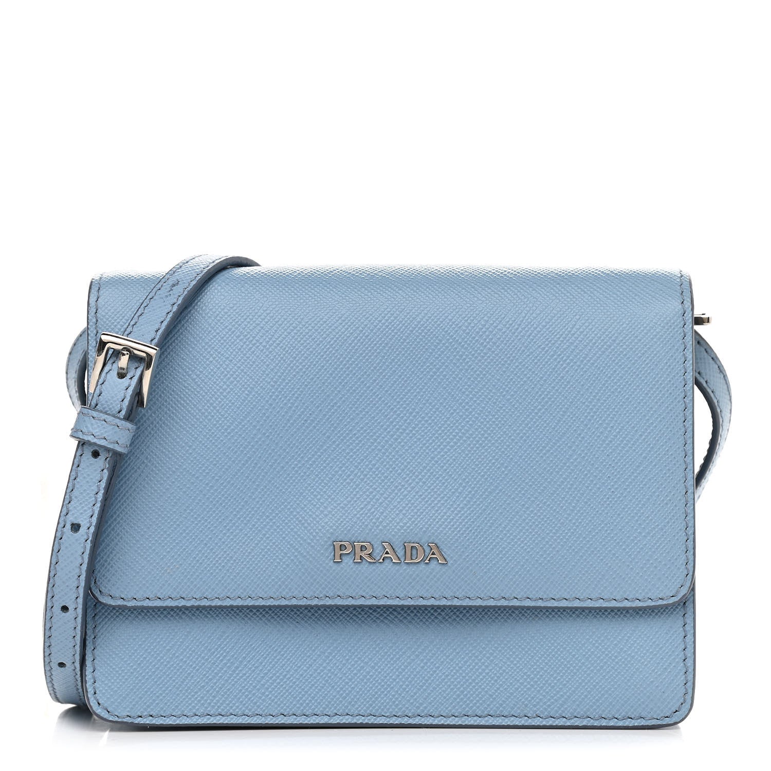Prada Saffiano Lux Crossbody Bag Astrale 1 of 11