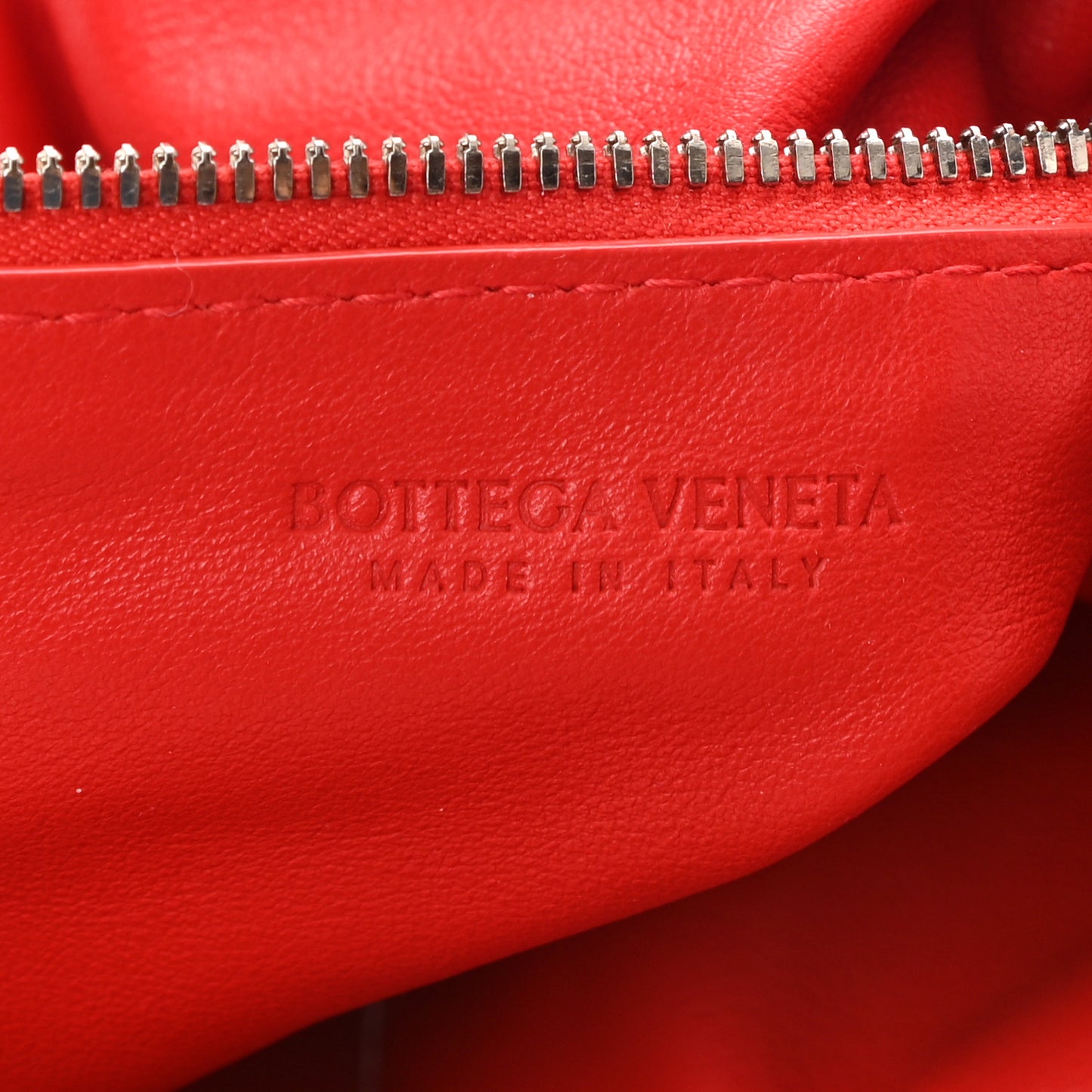 Calfskin Mini Double Knot Bag Red