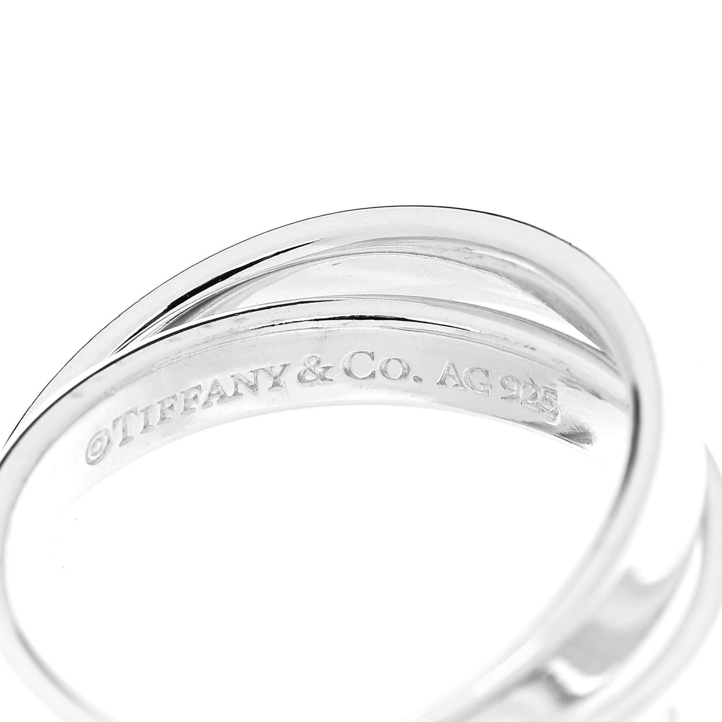 Sterling Silver 1837 Interlocking Circles Ring 51 5.75