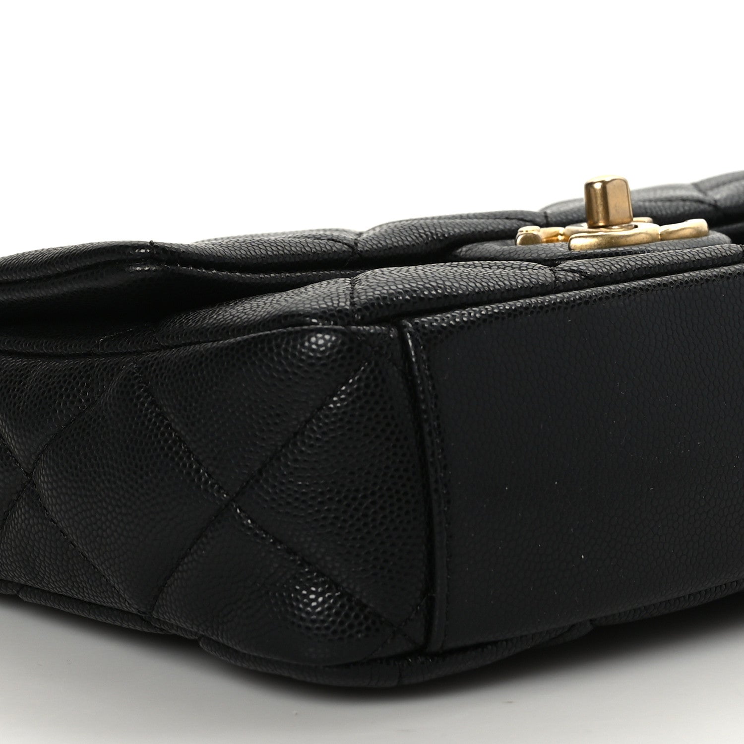 Chanel Caviar Quilted Small Twist Your Buttons Flap Black 8 of 9