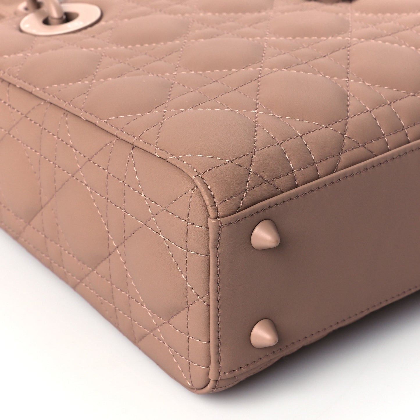 Ultra Matte Calfskin Cannage Small My ABCDior Lady Dior Beige