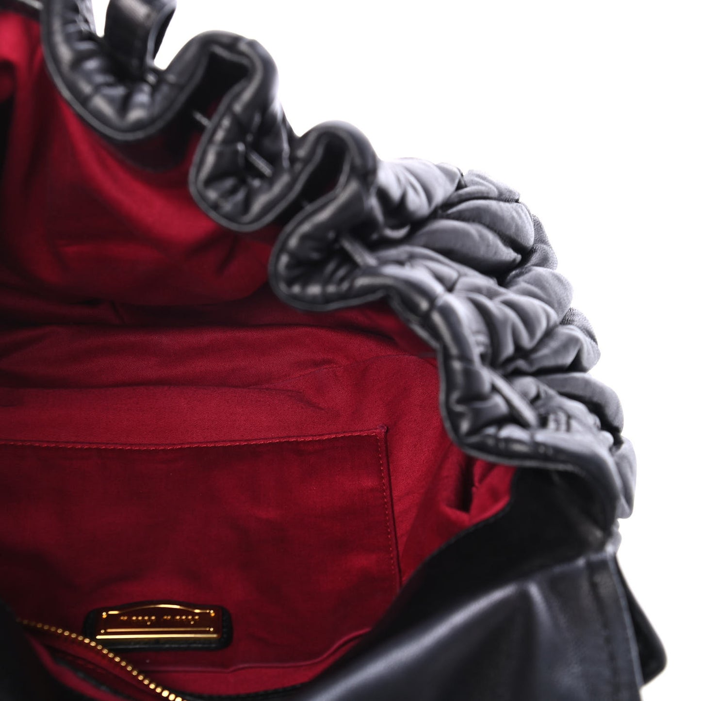 Nappa Matelasse Hobo Black