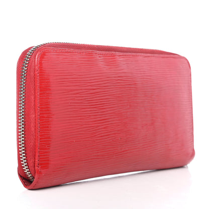 Louis Vuitton Epi Zippy Wallet Carmine 2 of 4