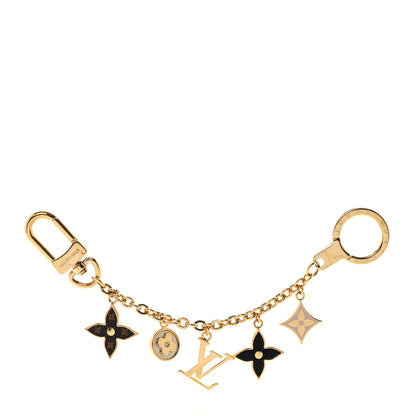 Louis Vuitton Monogram Spring Street Bag Charm Key Holder Gold 1 of 4