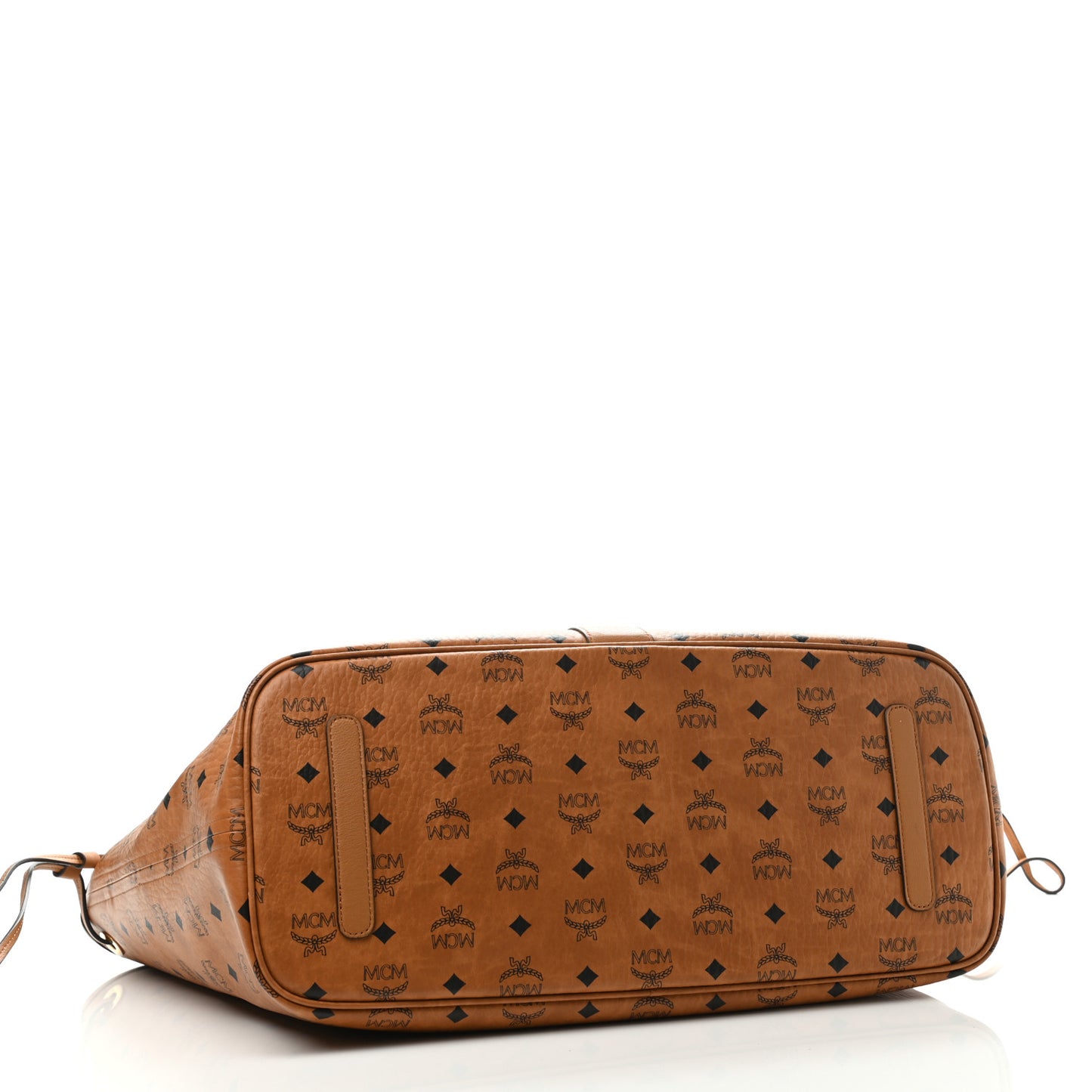 Visetos Large Liz Reversible Shopper Tote Cognac