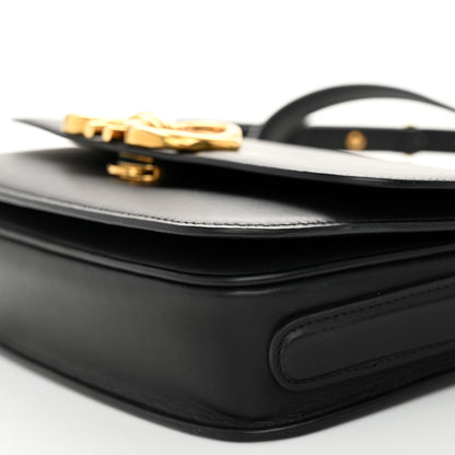 Salvatore Ferragamo Calfskin Small Trapezio Crossbody Black 9 of 10