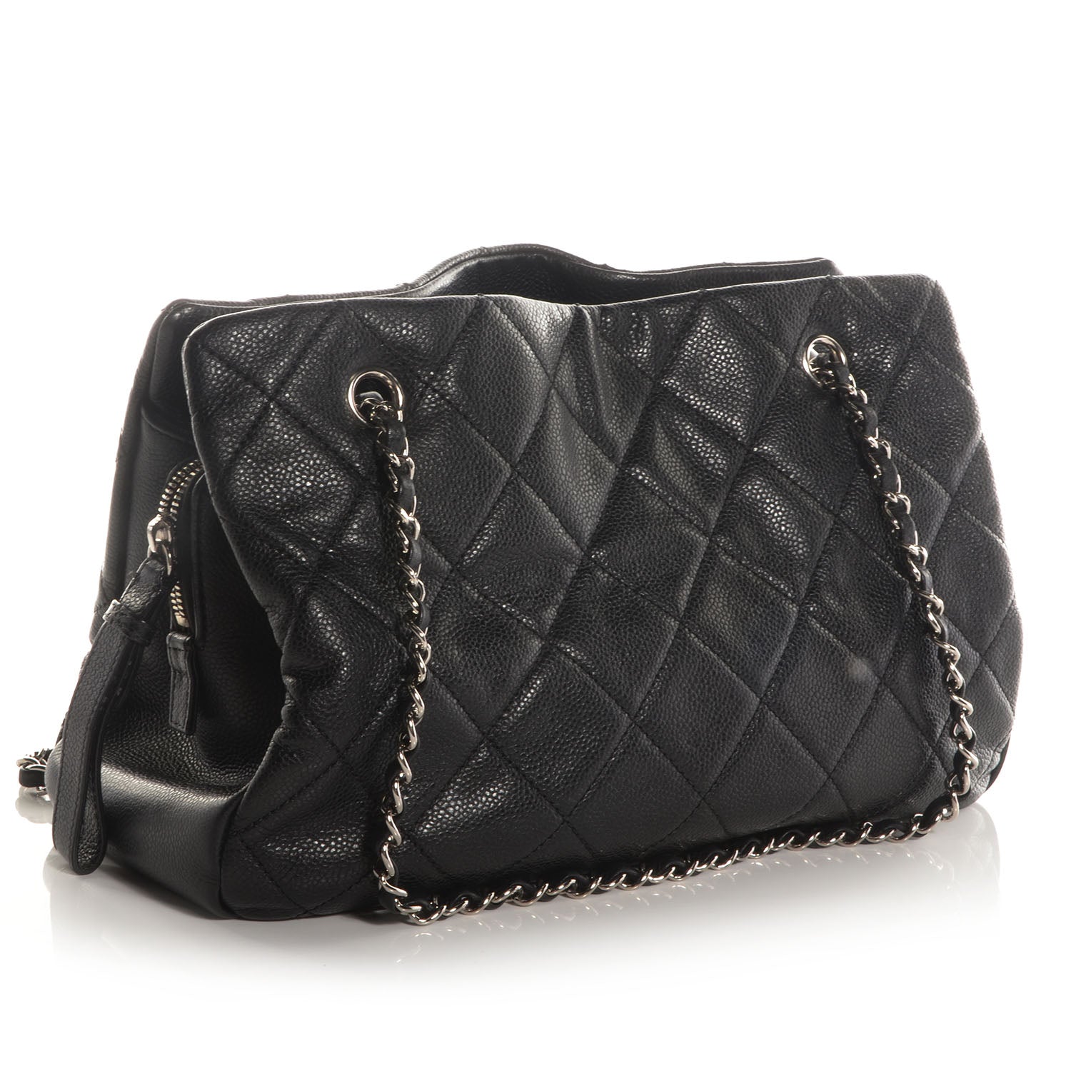 Chanel Caviar Timeless CC Soft Tote Black 3 of 7