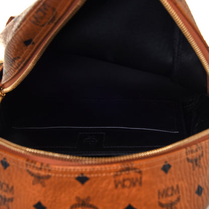 MCM Visetos Small Side Stud Stark Backpack Cognac 5 of 12