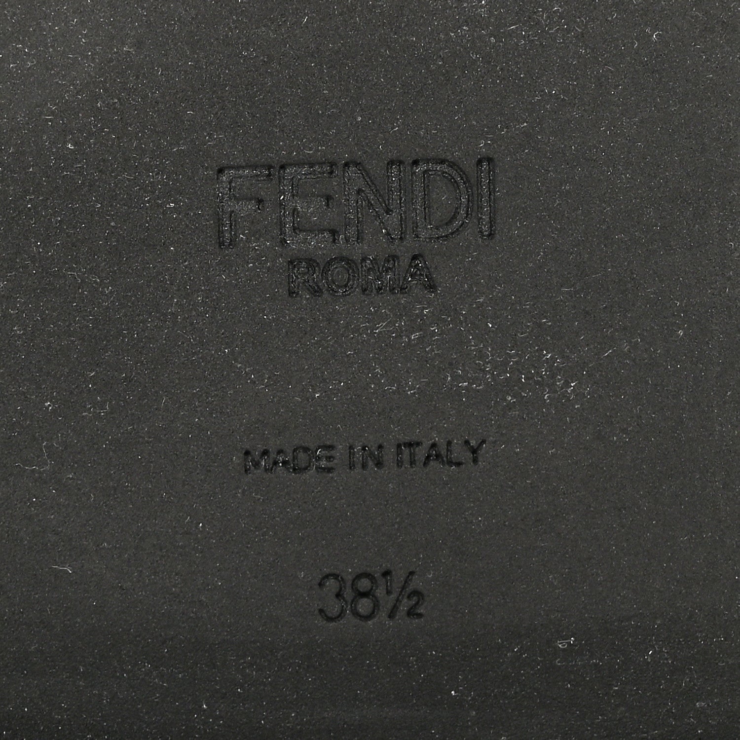 Fendi Calfskin Stretch Fabric Rockoko Biker Boots 38.5 Tobacco Black Marino 7 of 8