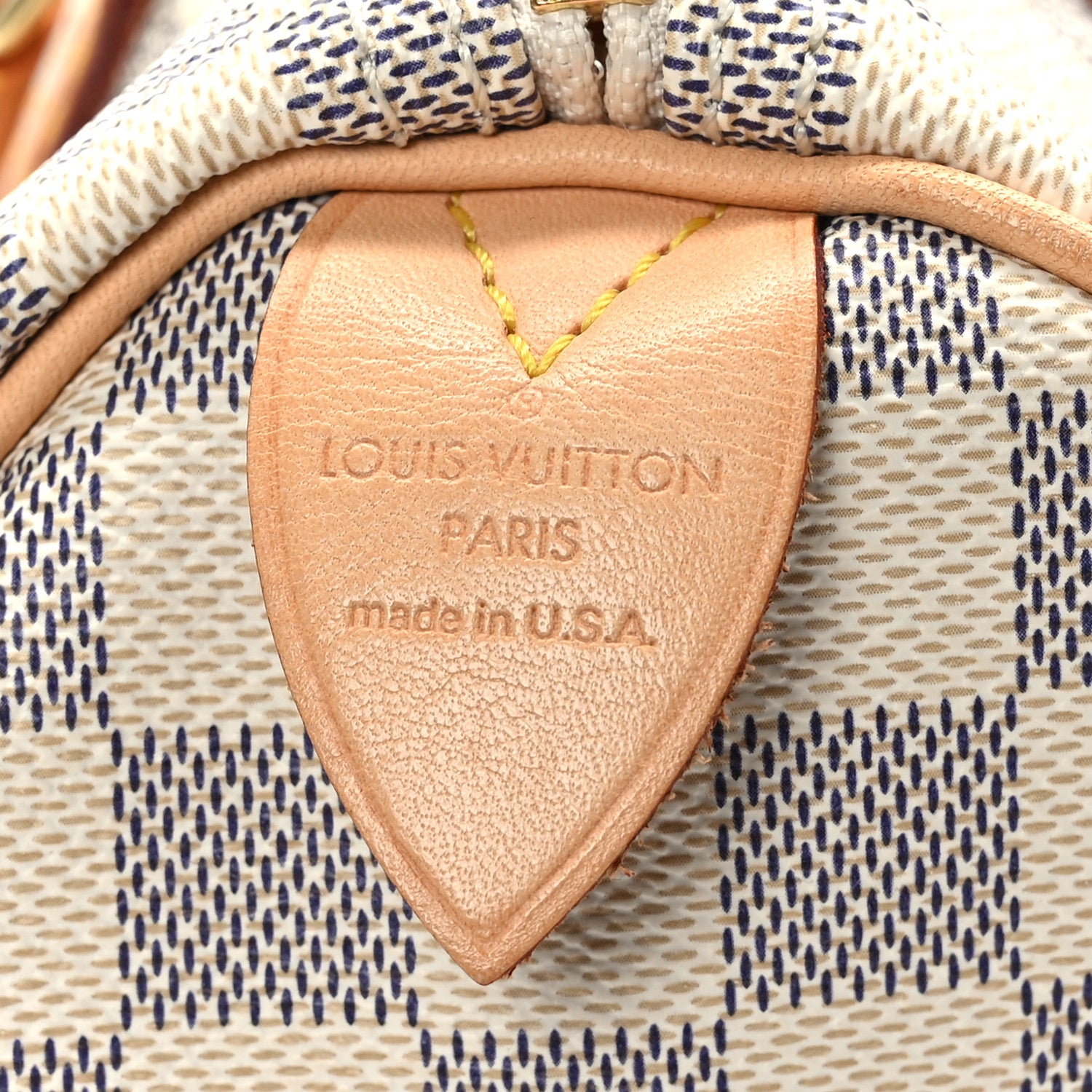 Louis Vuitton Damier Azur Speedy 30 7 of 11