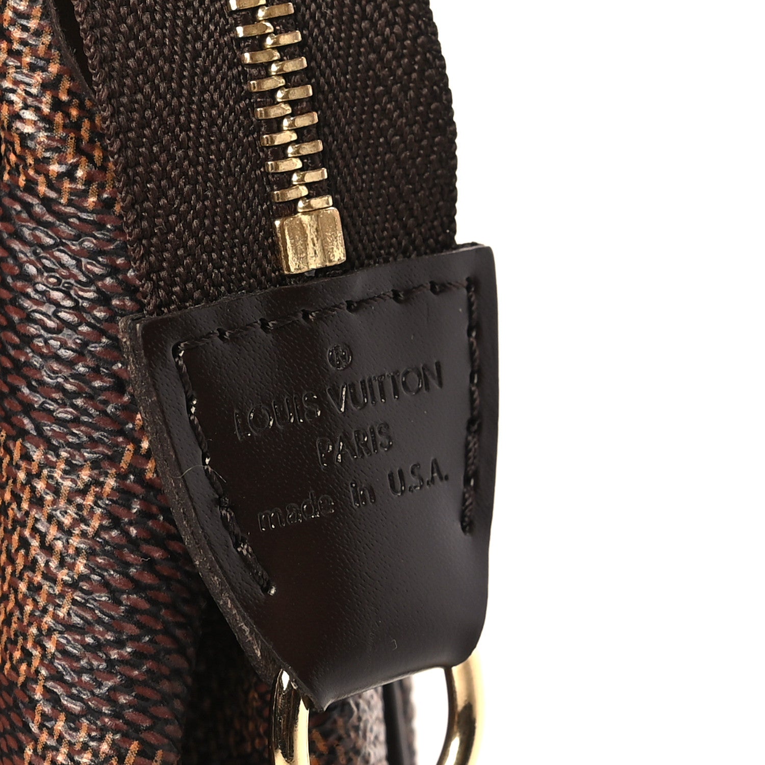 Louis Vuitton Damier Ebene Eva Clutch 6 of 8