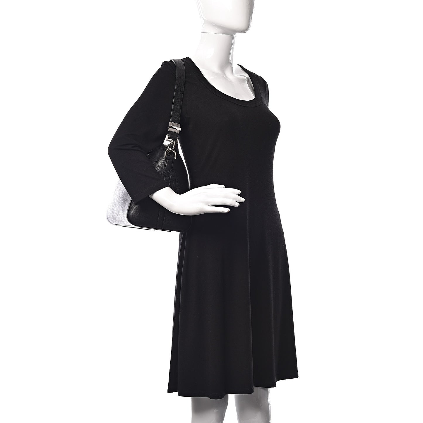 Sugar Goatskin Small Antigona Black