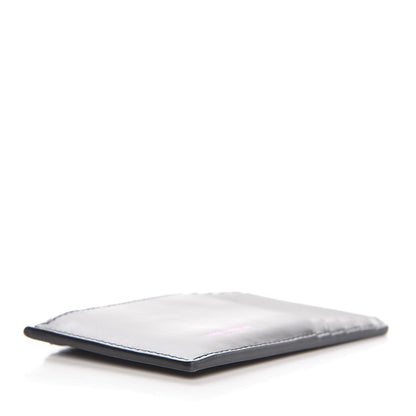 Saint Laurent Calfskin 5 Fragments Zip Pouch Card Holder Black 3 of 6