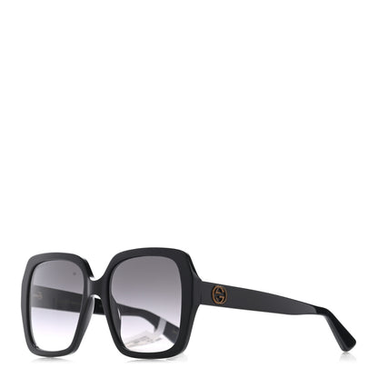 Gucci Acetate Square Frame GG0096S Sunglasses Black 1 of 9