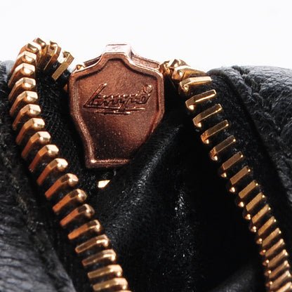 Balenciaga Agneau Giant 12 Rose Gold Hardware Envelope Clutch Black 12 of 13