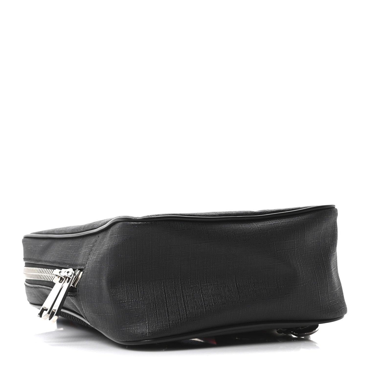 Gucci GG Supreme Monogram Web Belt Bag Black Grey 3 of 8