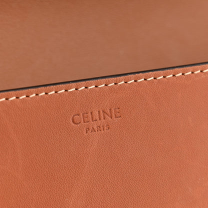 Celine Natural Calfskin Triomphe Shoulder Bag Tan 6 of 10