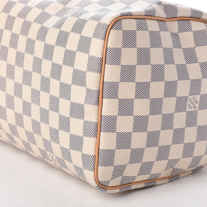 Louis Vuitton Damier Azur Speedy 30 9 of 9