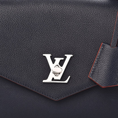 Louis Vuitton Soft Calfskin My Lockme Top Handle Marine Rouge 10 of 10