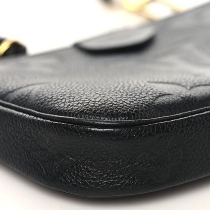 Louis Vuitton Empreinte Monogram Giant Multi Pochette Accessories Small Pochette Black 8 of 9